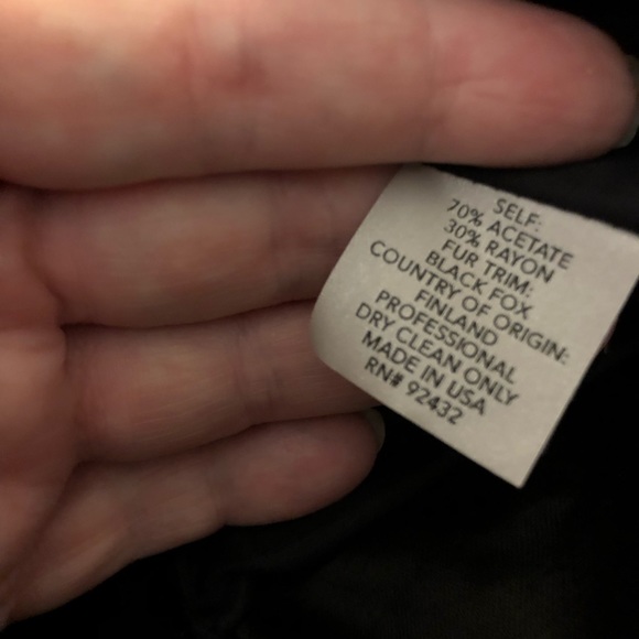 VTG Kay Unger Evening Collection Velvet/Fox Jacket - Picture 10 of 14